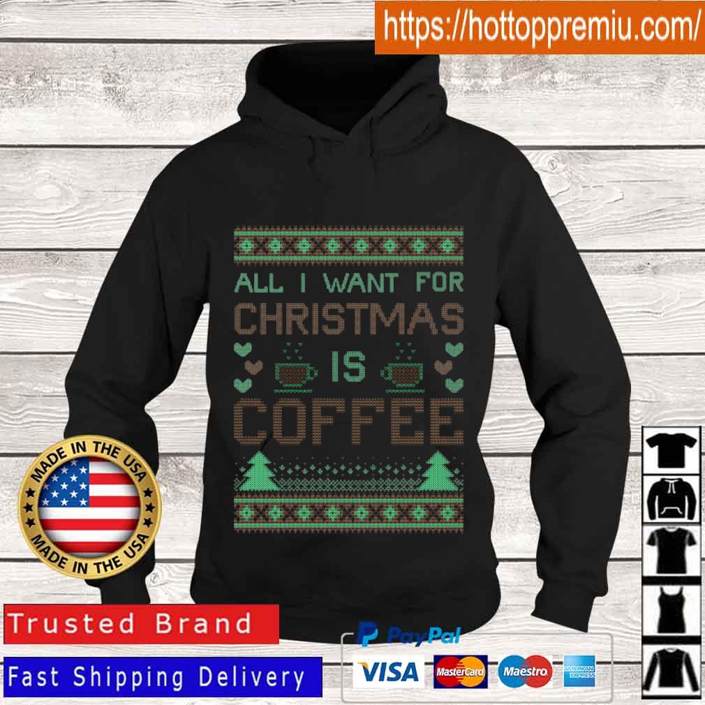 coffee christmas sweater